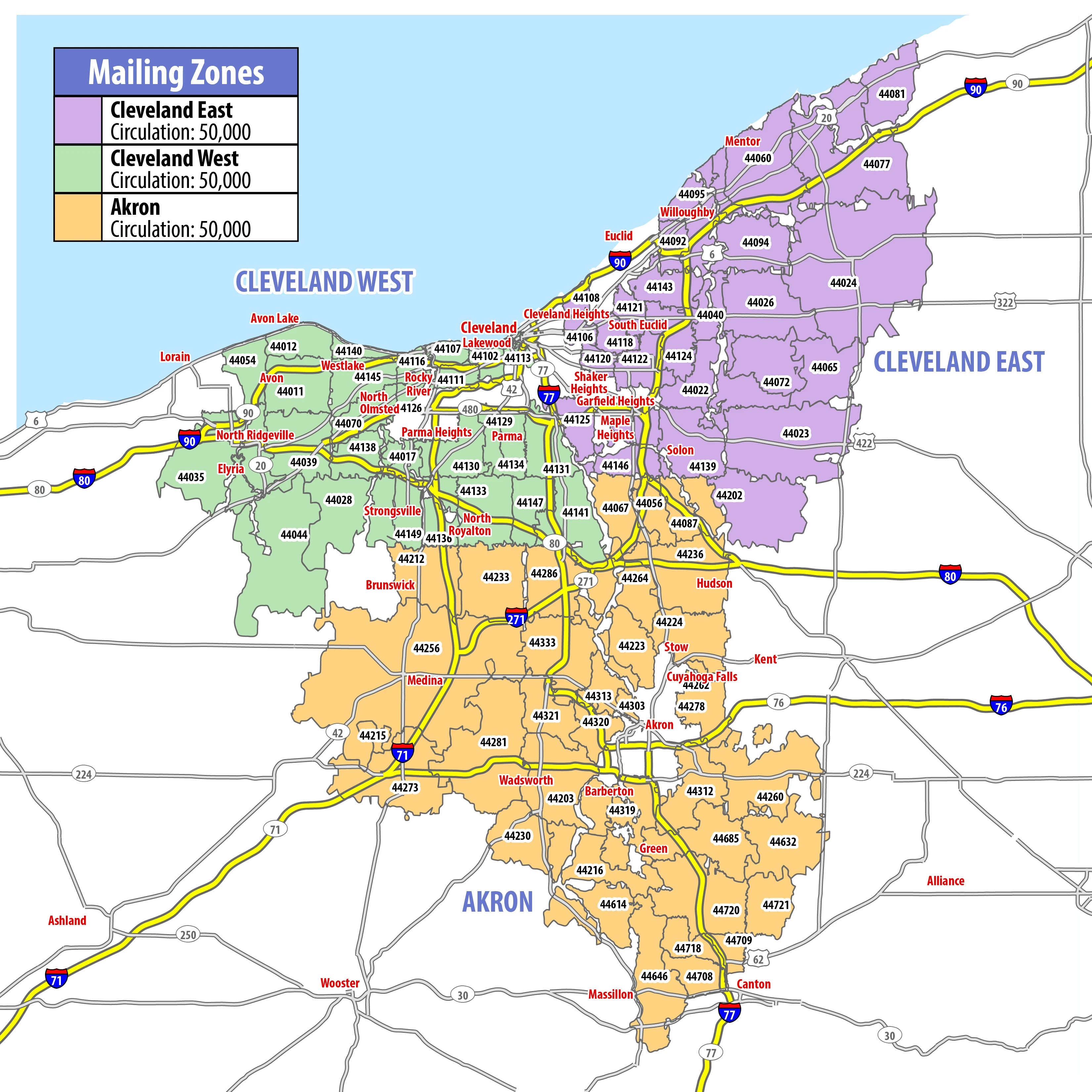 Map of RSVP Cleveland
