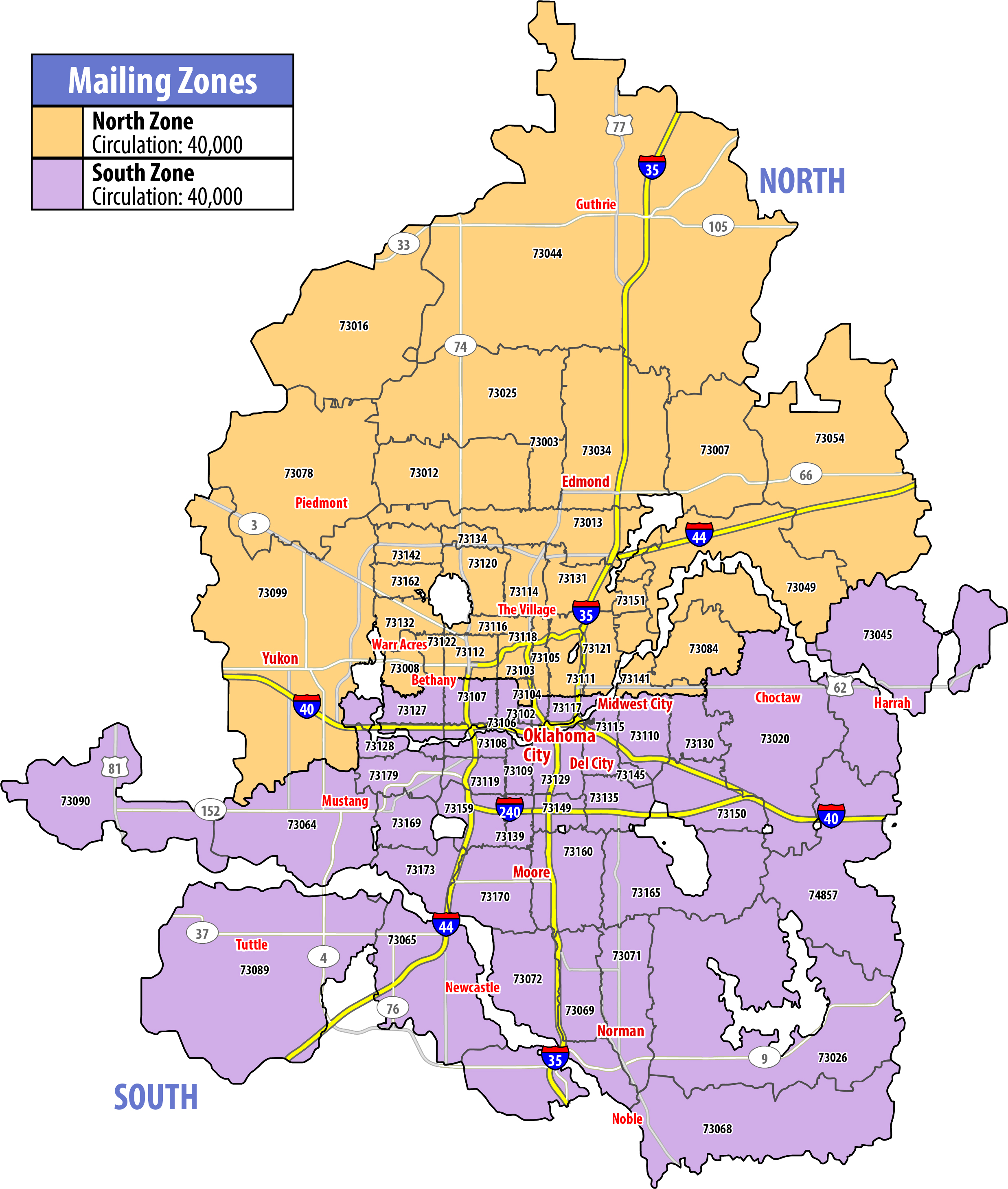 Map of RSVP Oklahoma City