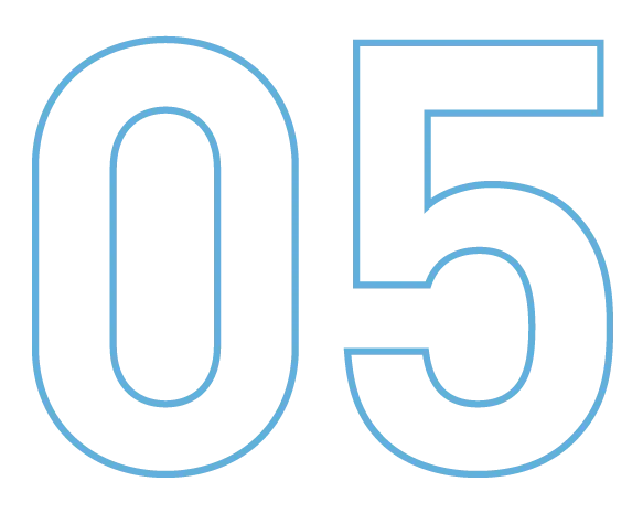 05 with blue border