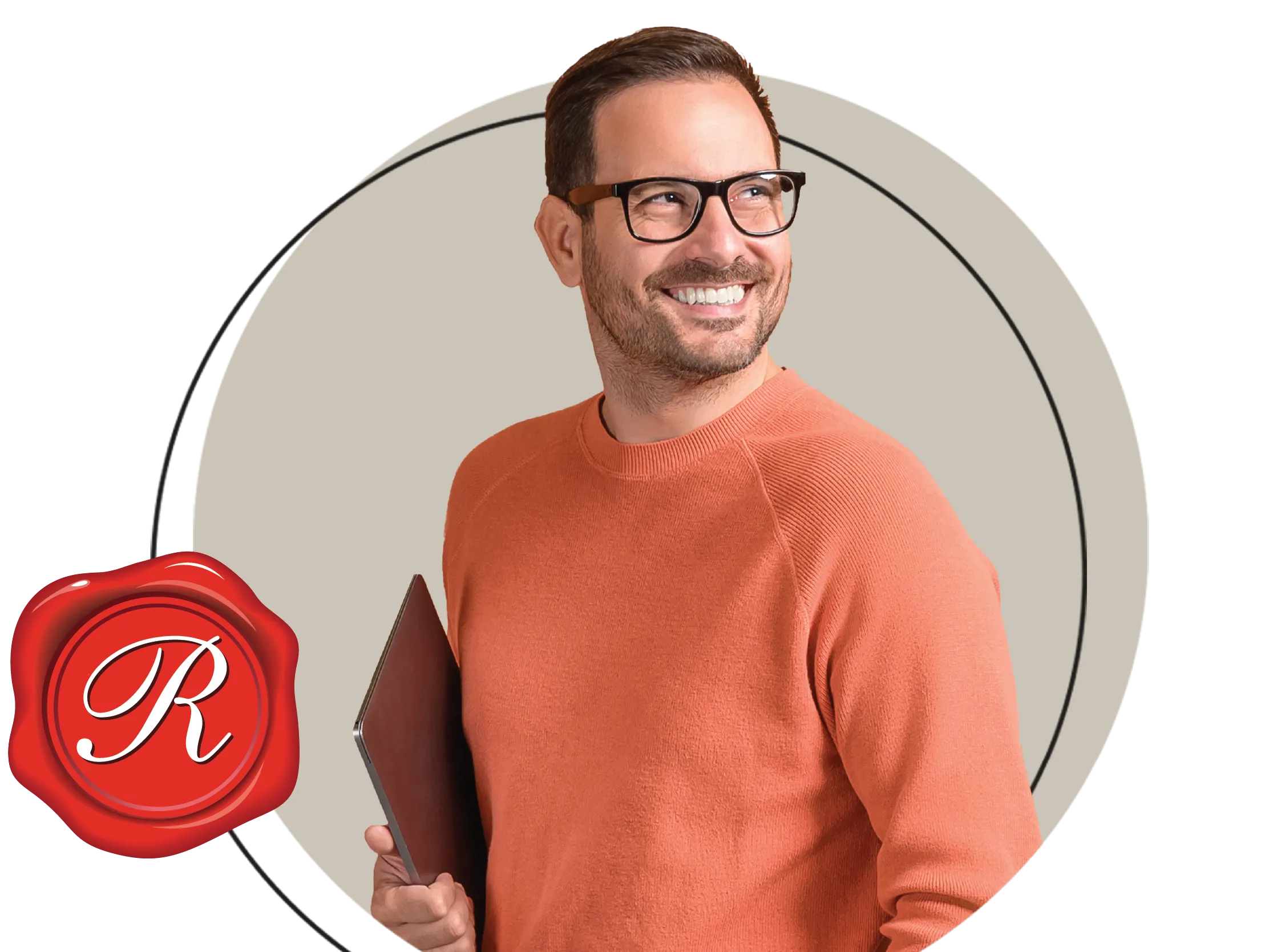 SubHeader_Training Smiling RSVP direct mail advertising business owner